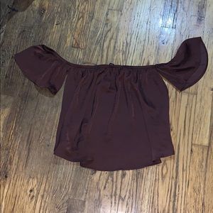 Off the shoulder top